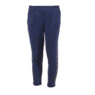 Pantalon Bleu à rayures Fille Teddy Smith Jog pas cher