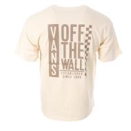T-Shirt Beige/Marron Homme Vans Antique vue 2