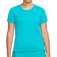 T-shirt Bleu Femme Nike Race Top
