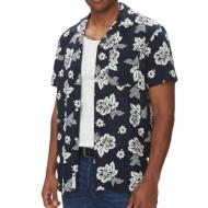 Chemise Marine à Motifs Homme Tommy Hilfiger Aop pas cher