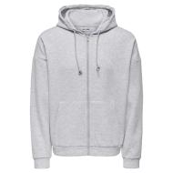 Sweat Zippé Gris Homme Only & Sons Chase