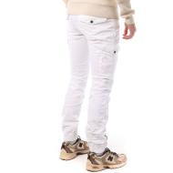 Pantalon Cargo Blanc Homme Deeluxe Barkley vue 2