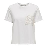 T-shirt Blanc Femme JDY Selma