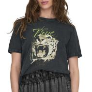 T-shirt Noir Femme JDY Elina pas cher