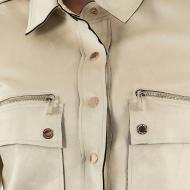 Veste Beige Femme Morgan Gommy vue 3