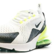 Baskets Blanches/Jaune Homme Nike Air Max 270 vue 7