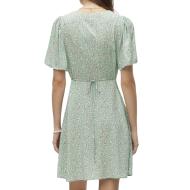 Robe Verte Femme Vero Moda Malba vue 2