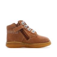 Baskets Hautes Marron Garçon Kickers Bottillon vue 2